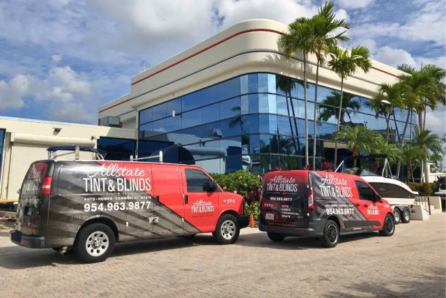 Allstate tinting and blinds service in Davie FL