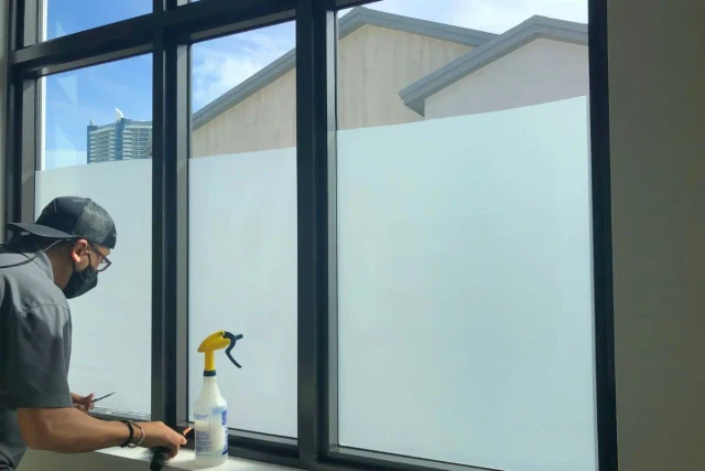 Quality window tinting completed by Allstate in South Florida